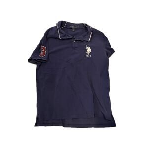 US Polo Assn Blue Polo Golf Shirt Mens XL